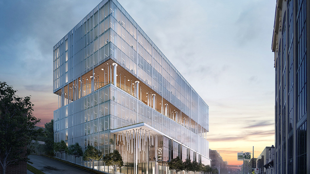 eleven50 sciences building in Seattle rendering