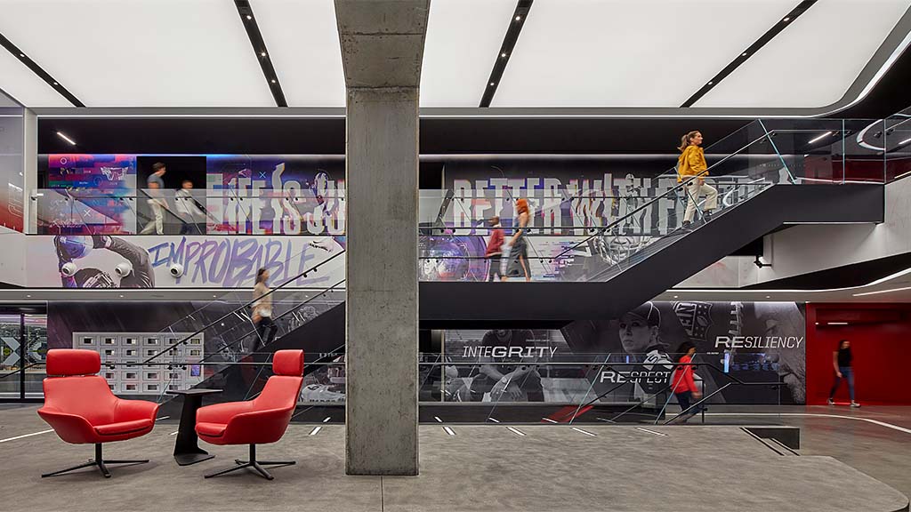 NFL Media Los Angeles studio.