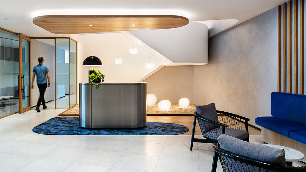 Mizuho Bank Sydney office lobby