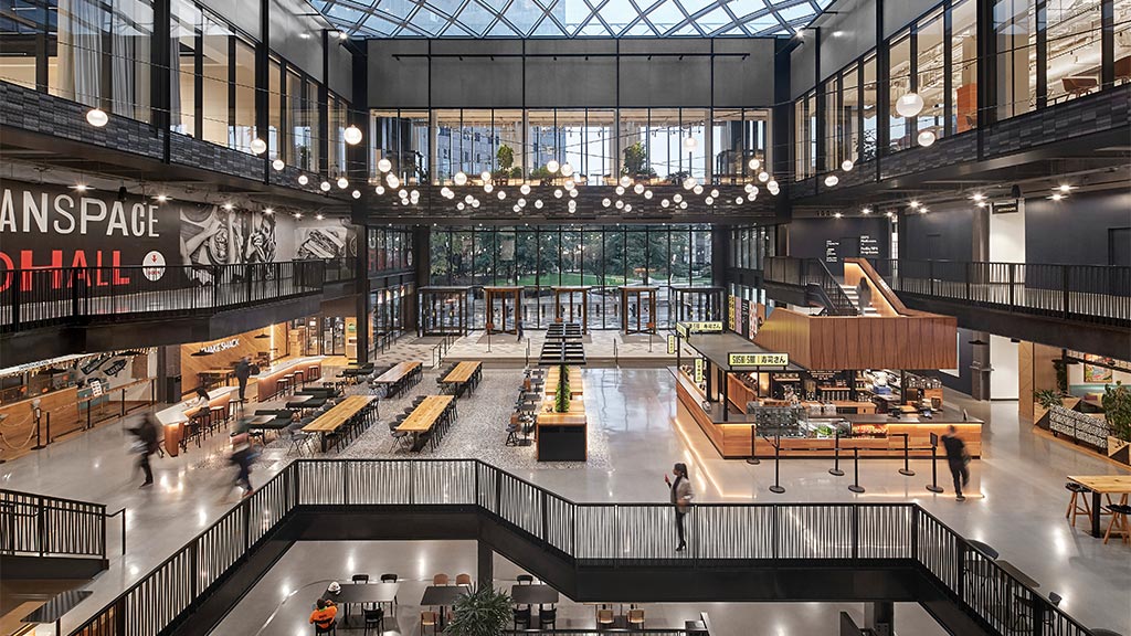 Willis Tower food hall.