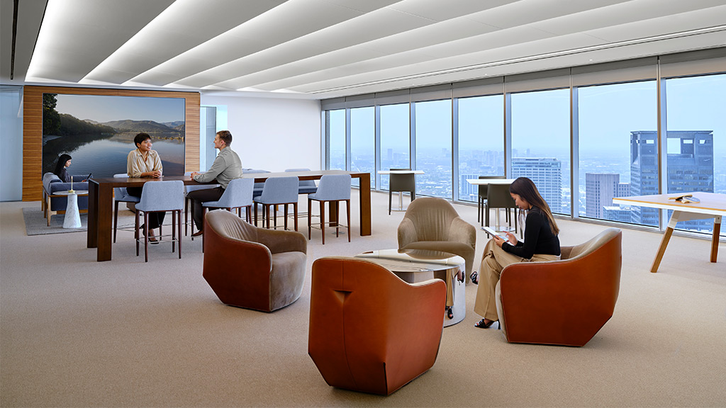 Law firm open amenity space