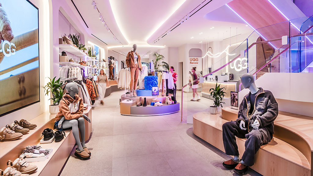 UGG Knightsbridge store interior