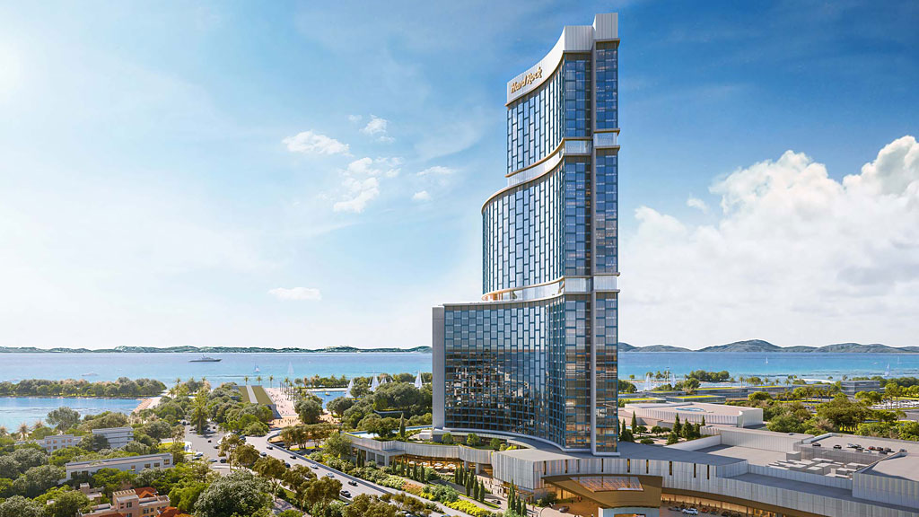 Hard Rock Integrated Resort Complex Ellinikou exterior rendering